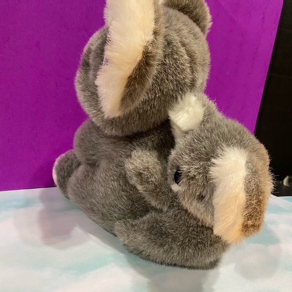 KOALA BEAR FAMILY VINTAGE 80s CHRISMA PLAYFUL PLUSH w/TAGS MOM & BABY KOALA BEAR - Picture 8 of 15